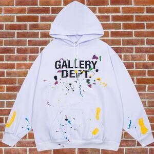 GALLERY DEPT. white hoodie
